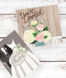 Wedding Invitations and Save the Date Cards | Party Save Smile